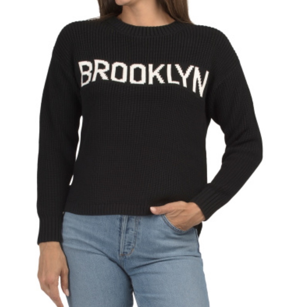 525 America cotton Brooklyn crewneck sweater-M
